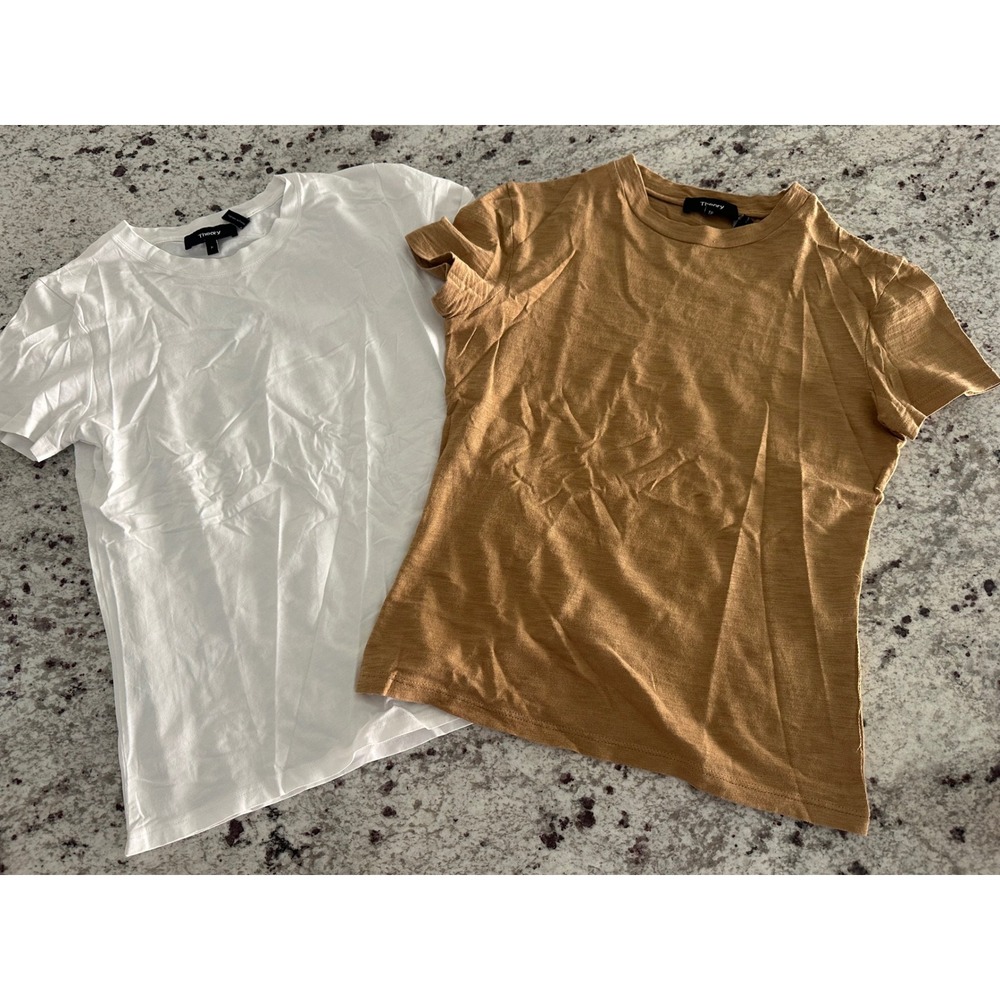 Theory slub knit t-shirt Lot of 2 shirts P XS